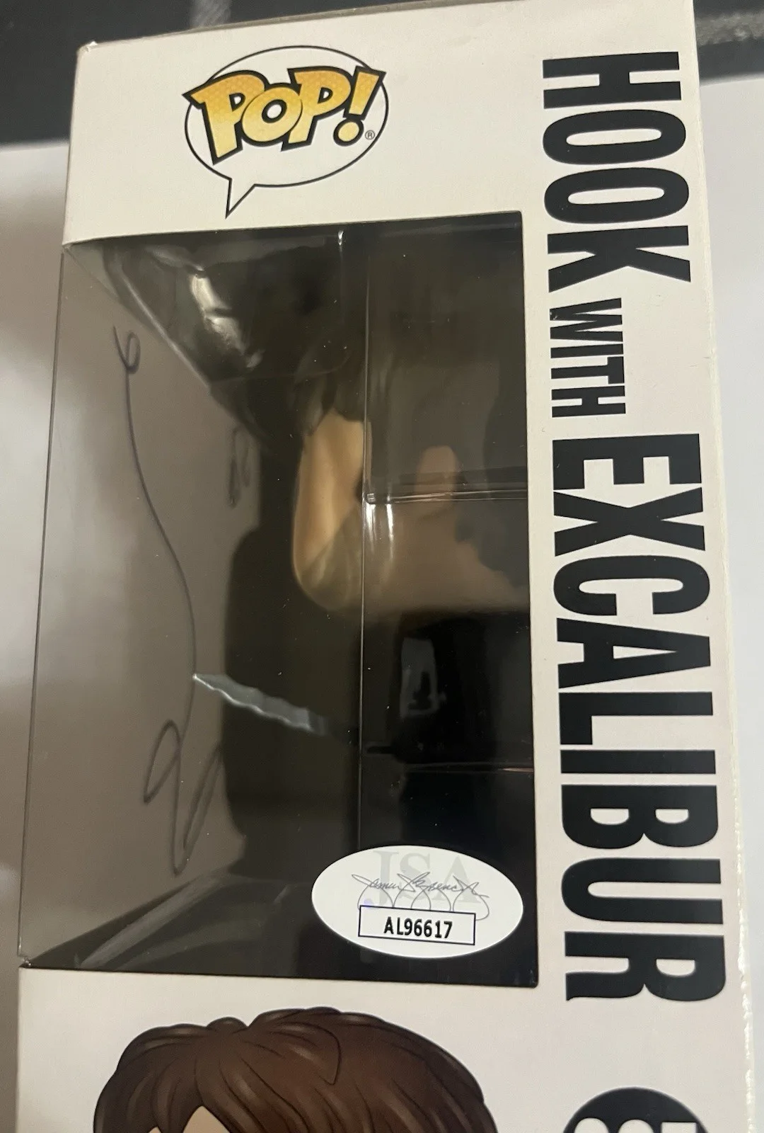 Colin O'Donoghue — Colin O'Donoghue Signed OUAT Hook With Excalibur Funko Pop #385 JSA Protector, изображение 5