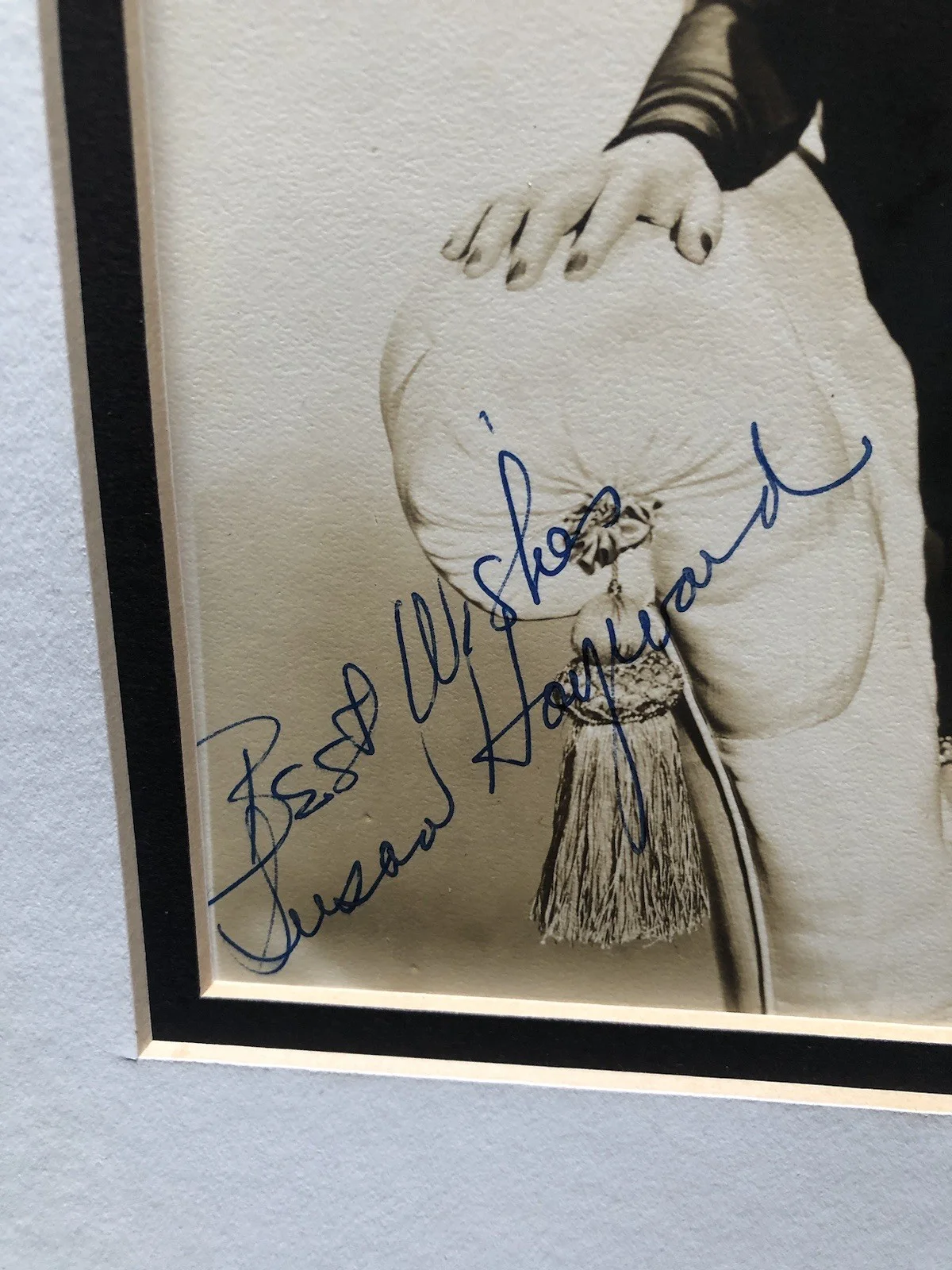 SUSAN HAYWARD 40's 1950's ACTRESS VINTAGE SIGNED MOVIE STAR 5x7" AUTOGRAPH PHOTO, изображение 3