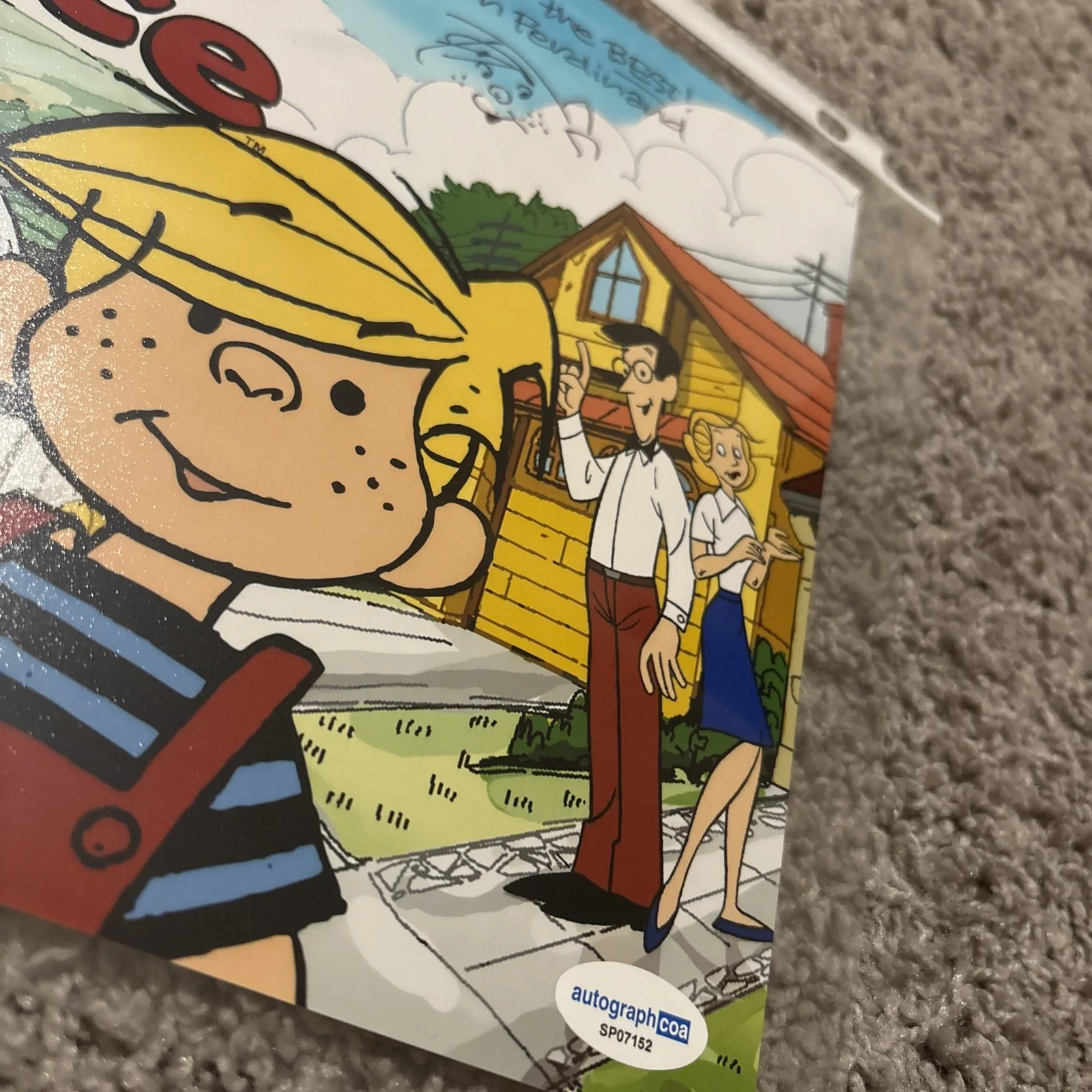Ron Ferdinand — ACOA Ron Ferdinand Signed 8x10 Dennis The Menace Photo Autograph Artist, изображение 4