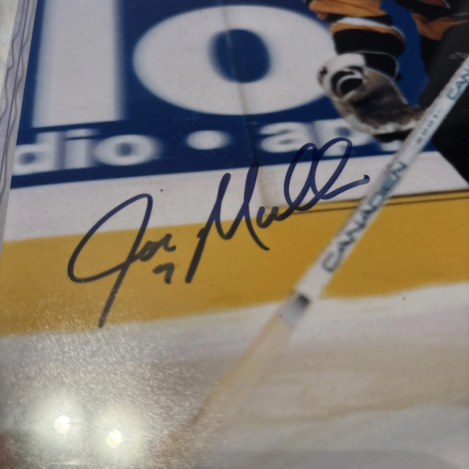 Joe Mullen Autographed Photo Pittsburgh Penguins, image 2