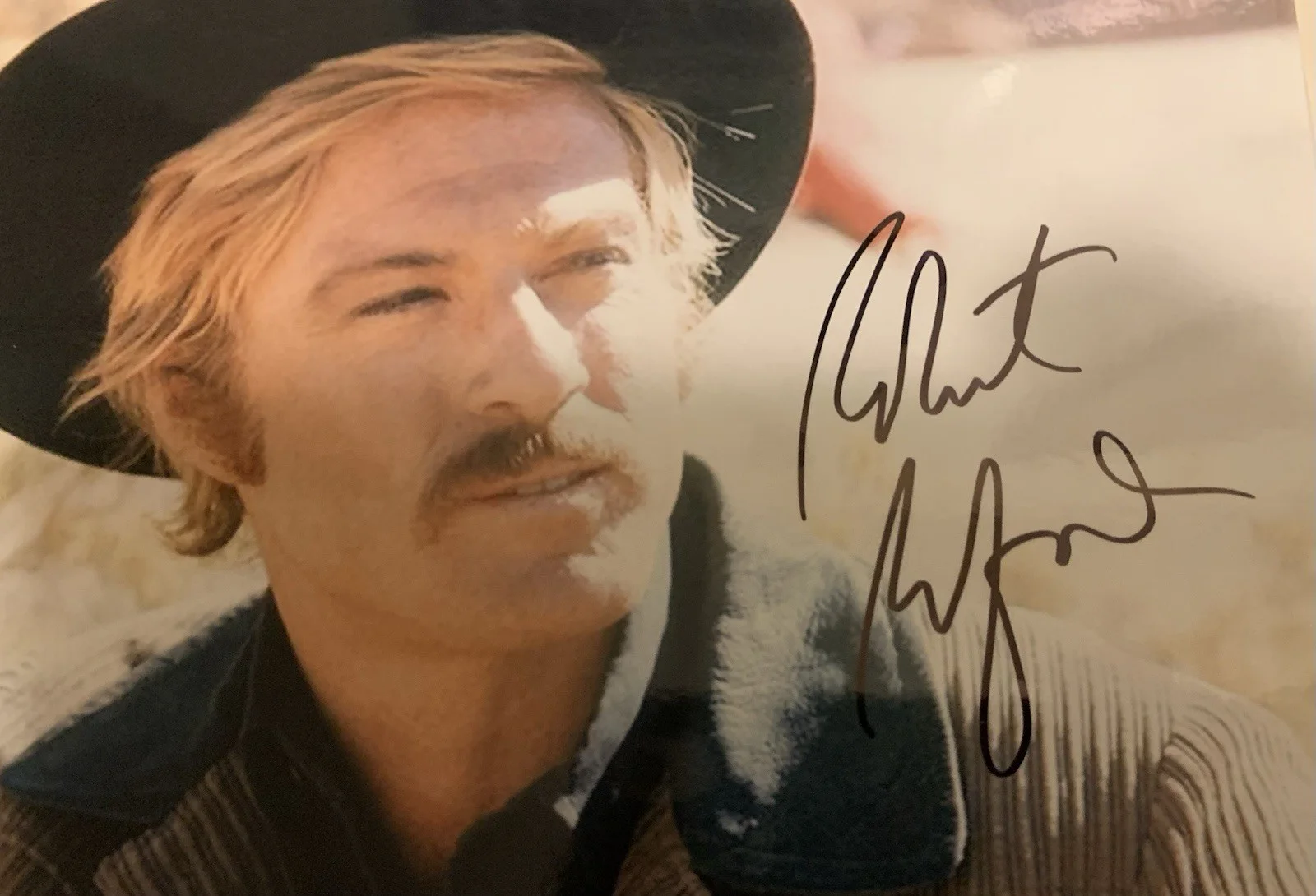 Robert Redford — Robert Redford Hand Signed Autograph 8x10 Butch Cassidy & the Sundance Kid, image 2
