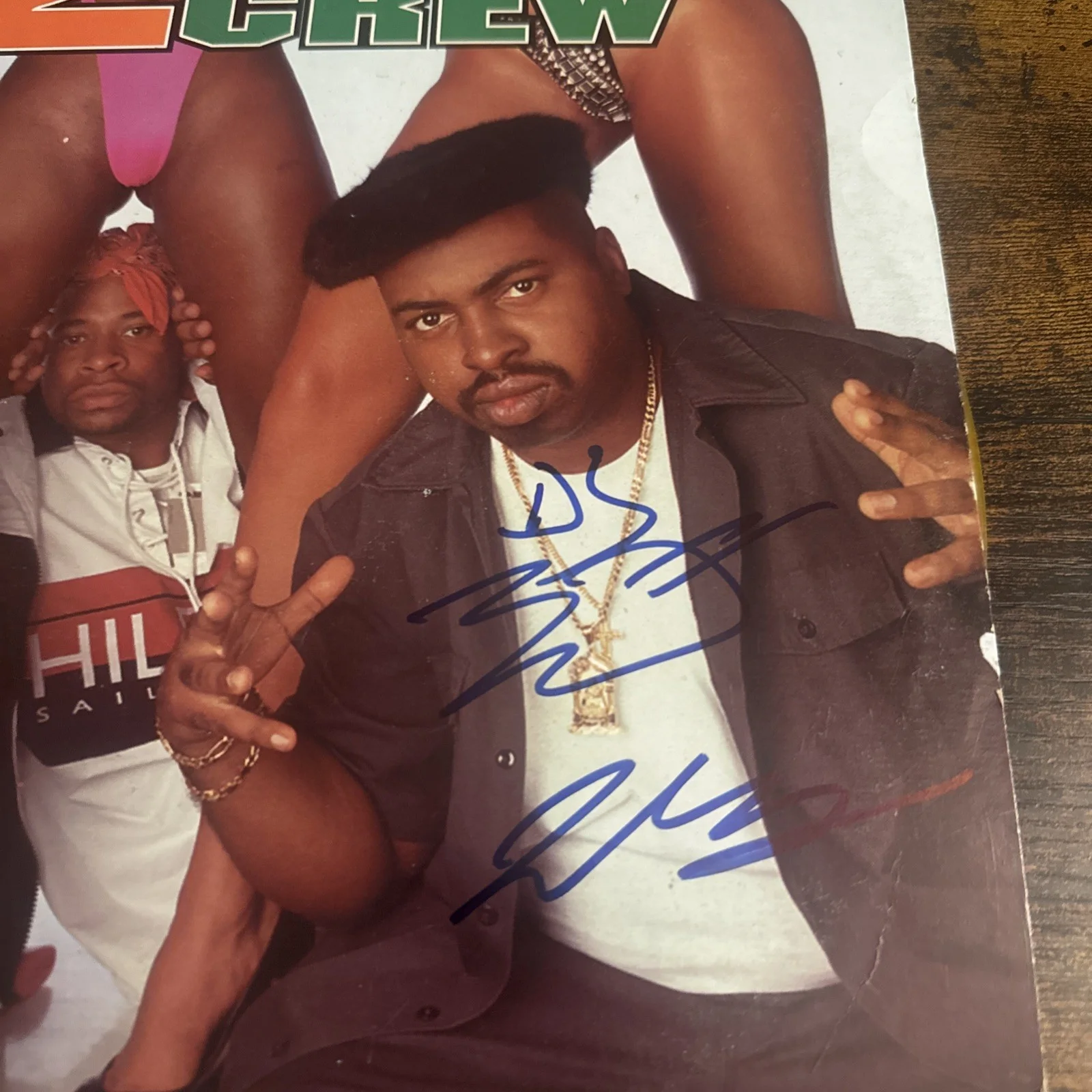 Dj Mr Mixx 2 Live Crew Signed Shake A lil Somethin Vinyl Beckett Coa, изображение 2