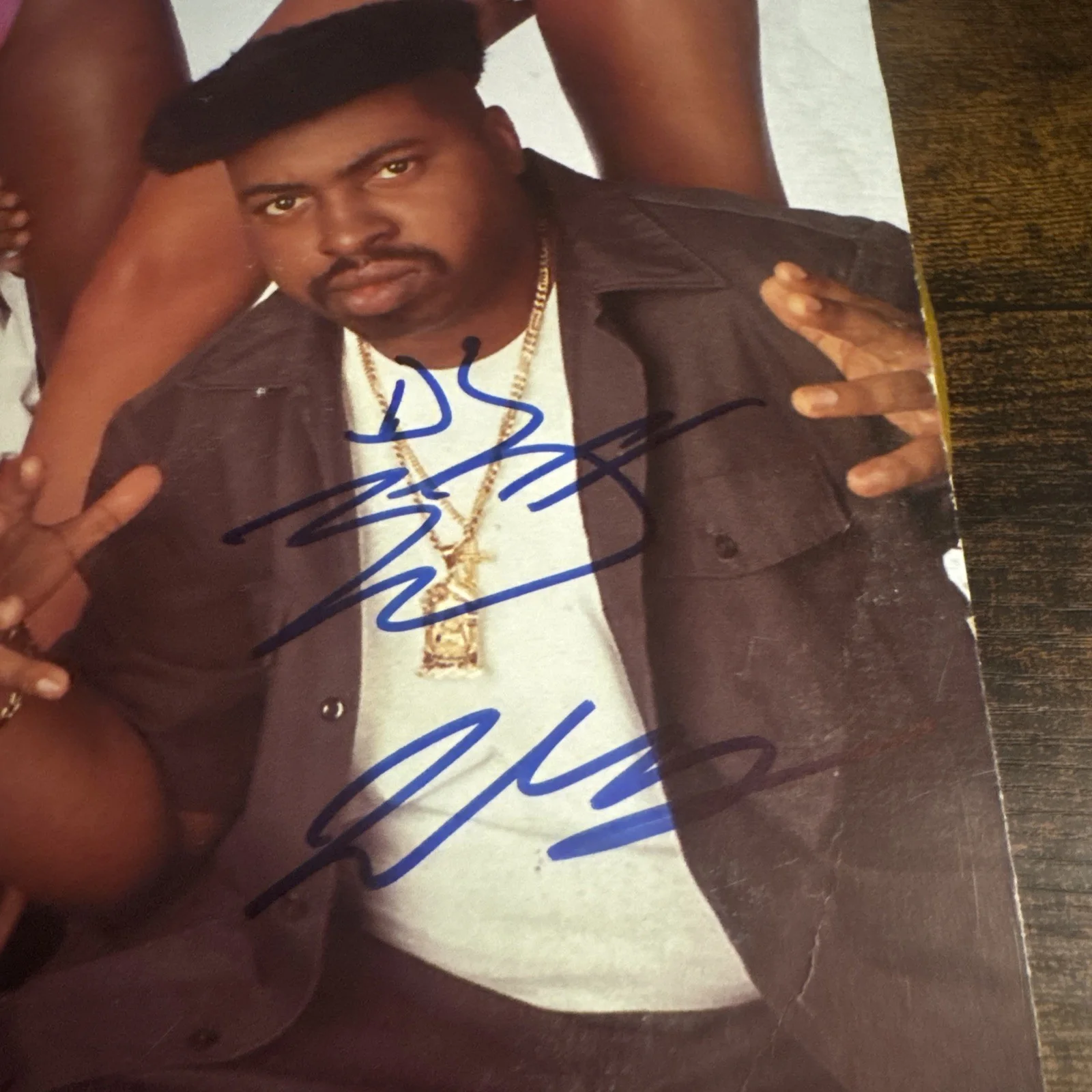 Dj Mr Mixx 2 Live Crew Signed Shake A lil Somethin Vinyl Beckett Coa, изображение 3