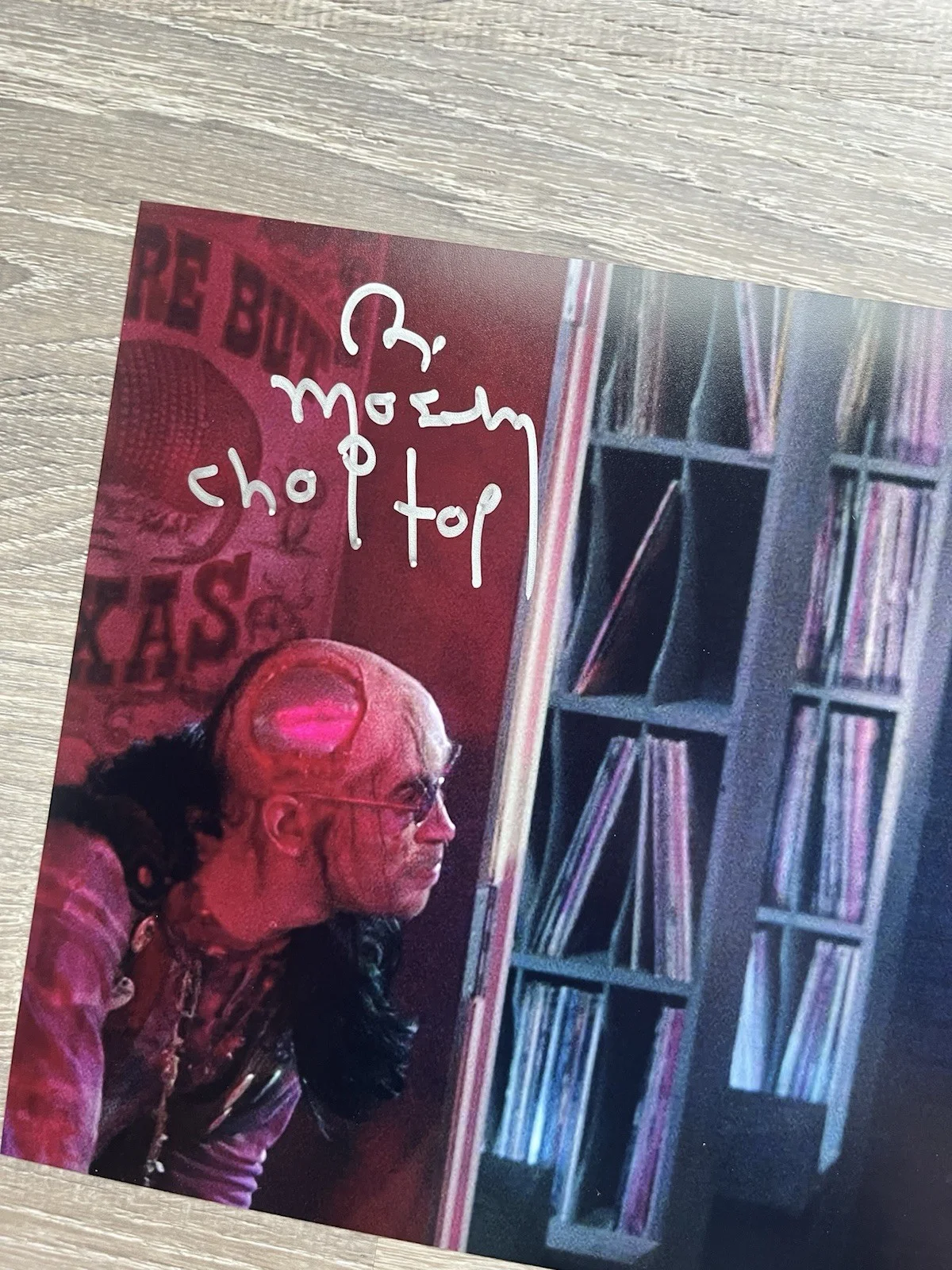 Bill Moseley — Bill Moseley Signed Chop Top 8x10 Photo JSA COA Texas Chainsaw Massacre 2 TCM, image 3