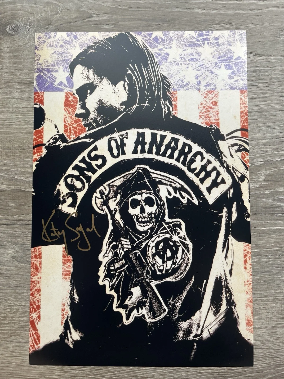 Katey Sagal — Katey Sagal Signed Gemma 11x17 Photo JSA COA Sons Of Anarchy SOA, image 2