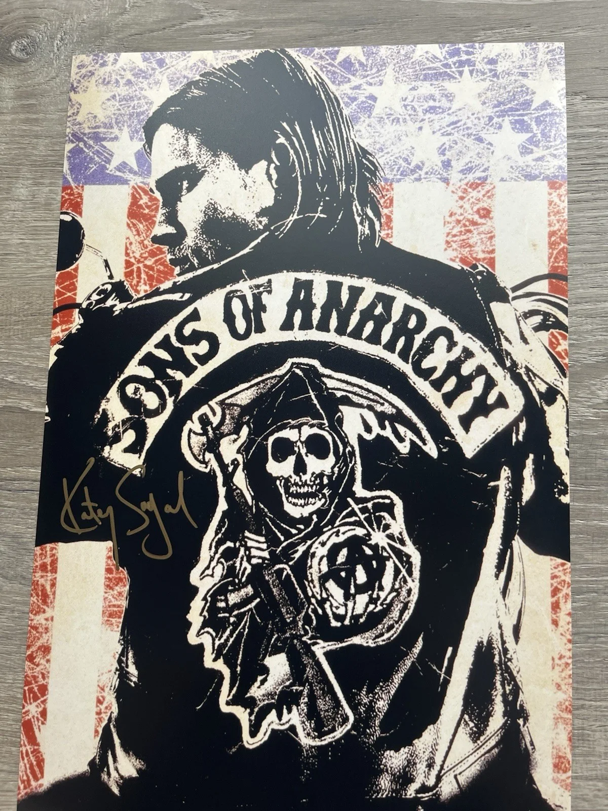 Katey Sagal — Katey Sagal Signed Gemma 11x17 Photo JSA COA Sons Of Anarchy SOA, image 5