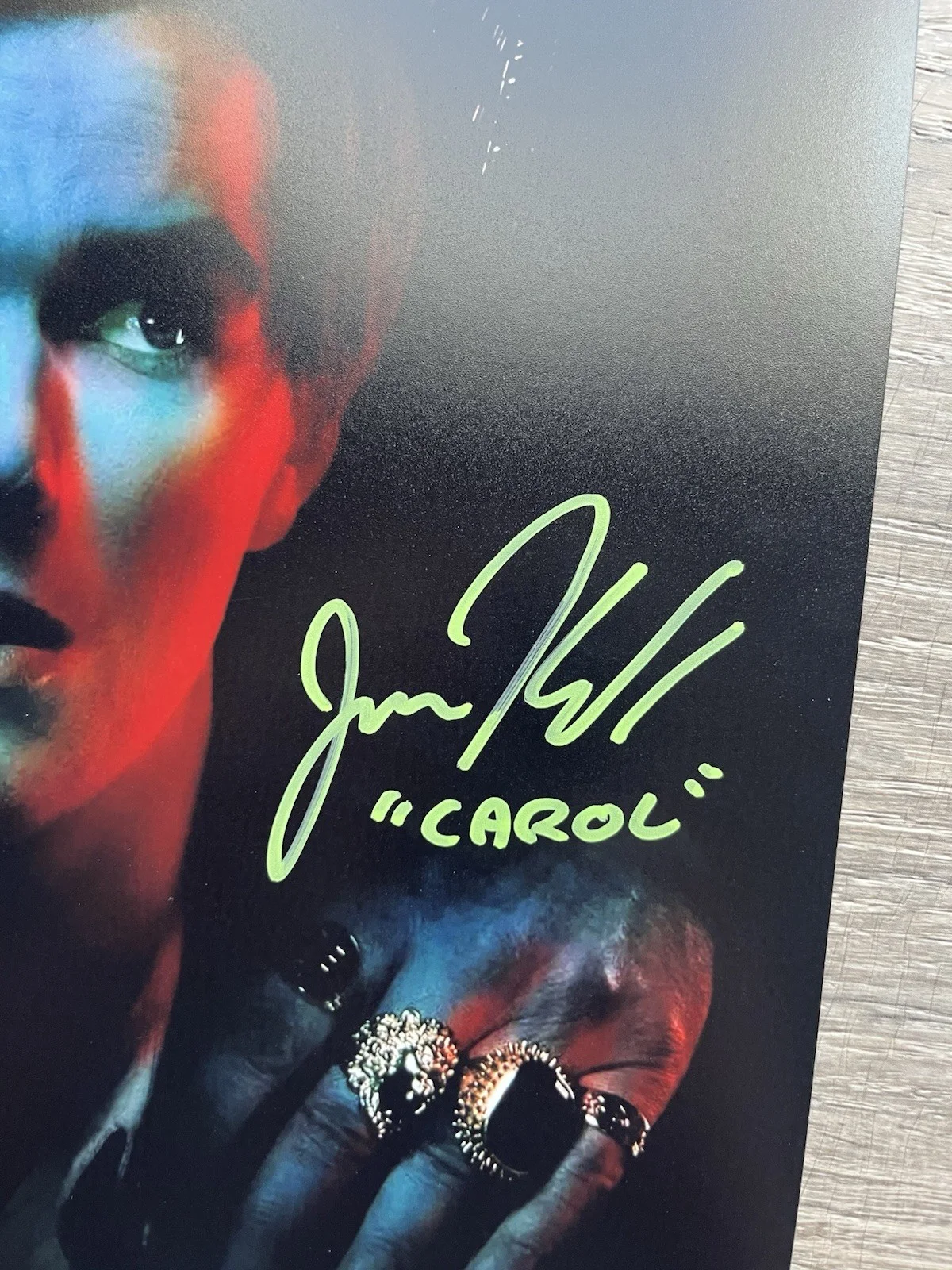 Jenna Kanell — Jenna Kanell Signed Renfield 11x17 Photo JSA COA Carol Nicolas Cage Terrifier, изображение 4