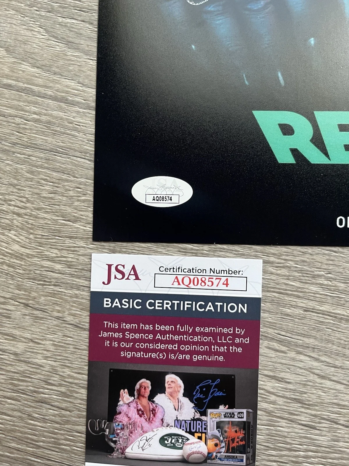 Jenna Kanell — Jenna Kanell Signed Renfield 11x17 Photo JSA COA Carol Nicolas Cage Terrifier, изображение 5