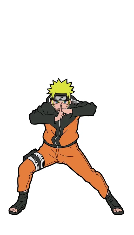 FiGPiN Naruto Uzumaki (1377) Naruto Shippuden 3-Inch Enamel Pin, изображение 4