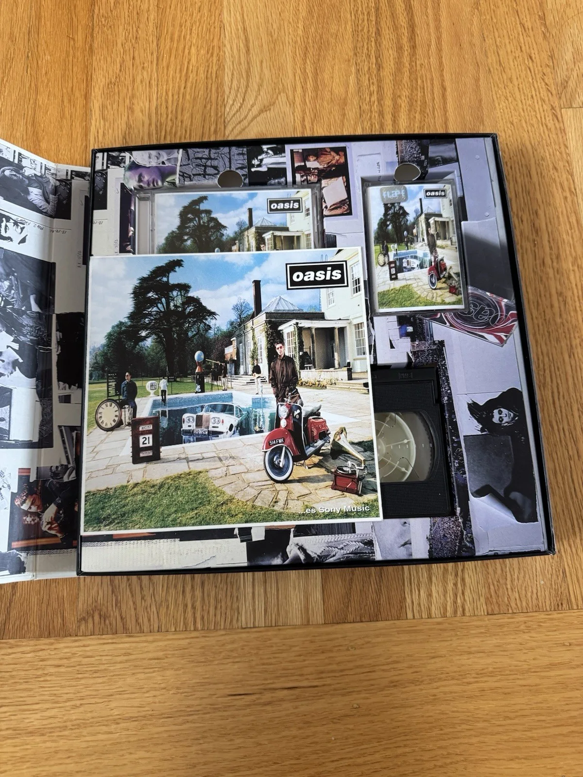 Be Here Now Oasis Mexican Box Set Signed Liam Noel Gallagher +3 Beckett 1 of 1, изображение 2