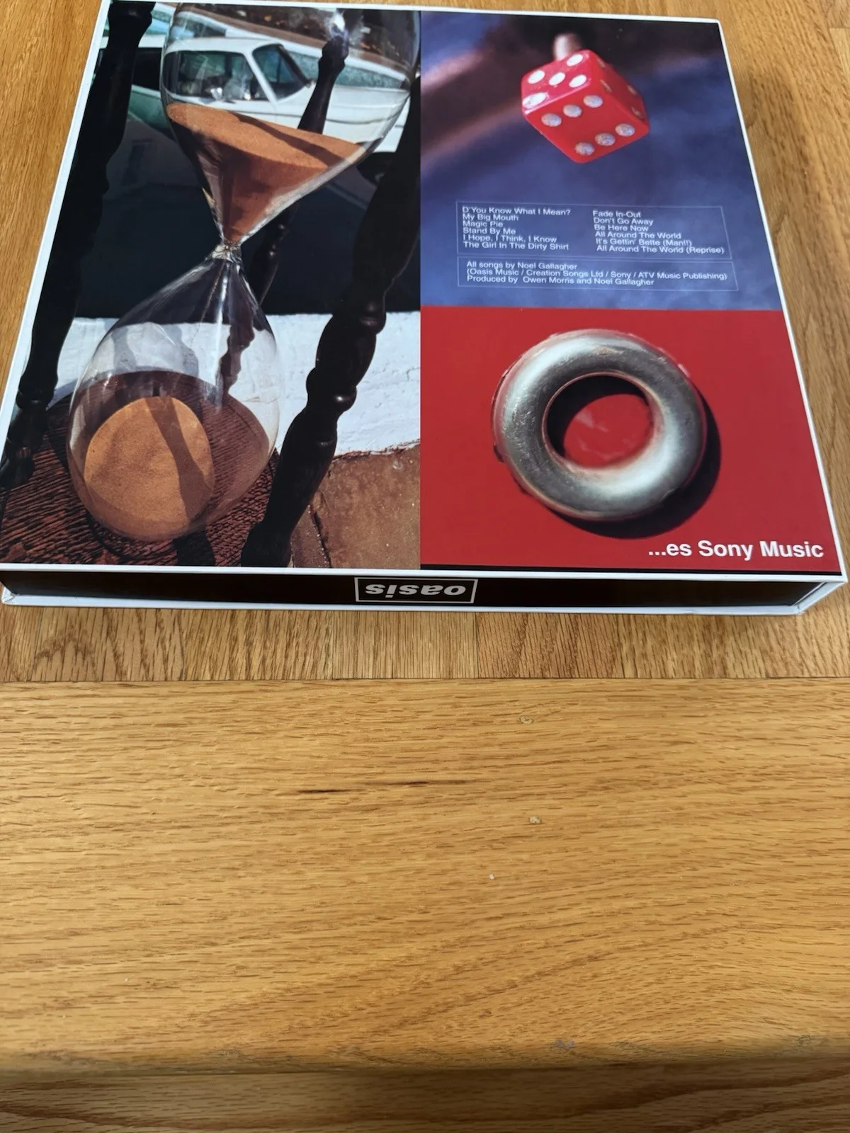 Be Here Now Oasis Mexican Box Set Signed Liam Noel Gallagher +3 Beckett 1 of 1, изображение 5