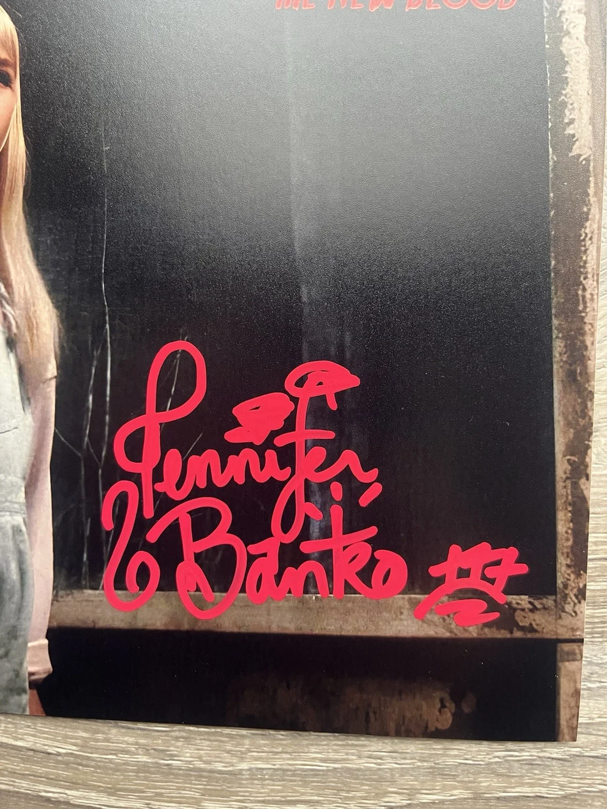 Jennifer Banko — Jennifer Banko Signed Friday The 13th New Blood 8x10 Photo JSA COA Horror Auto, изображение 3