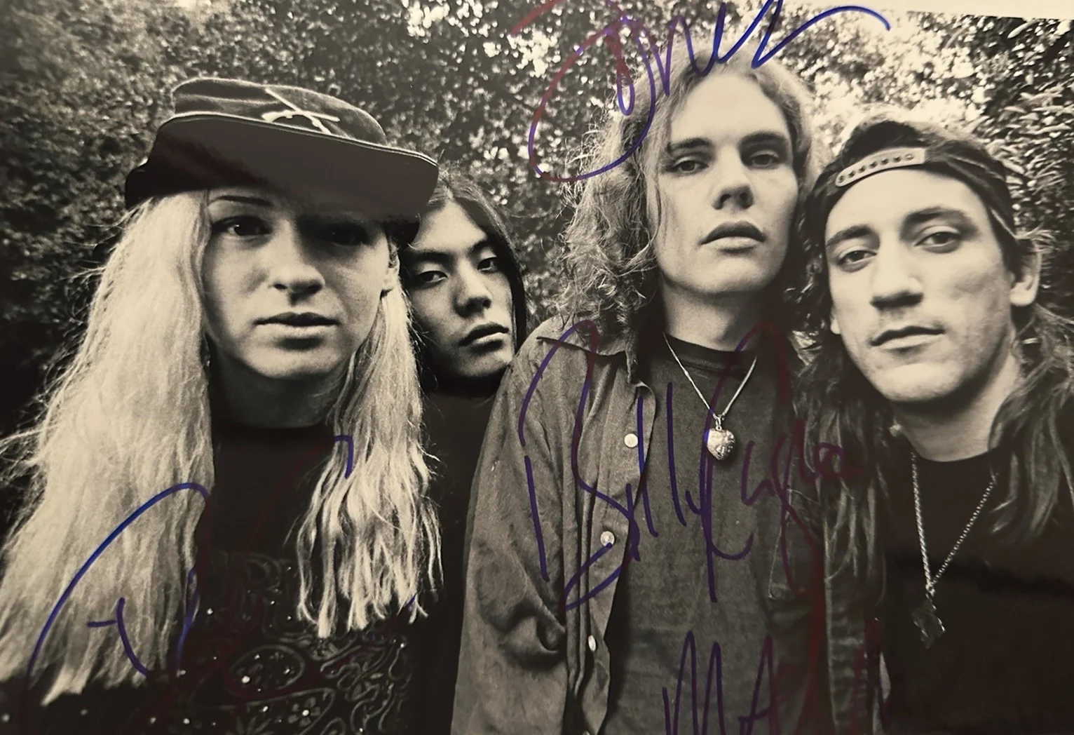 SMASHING PUMPKINS Billy Corgan, SIGNED Autographed 8 X 10 With Coa Matching Holo, изображение 2