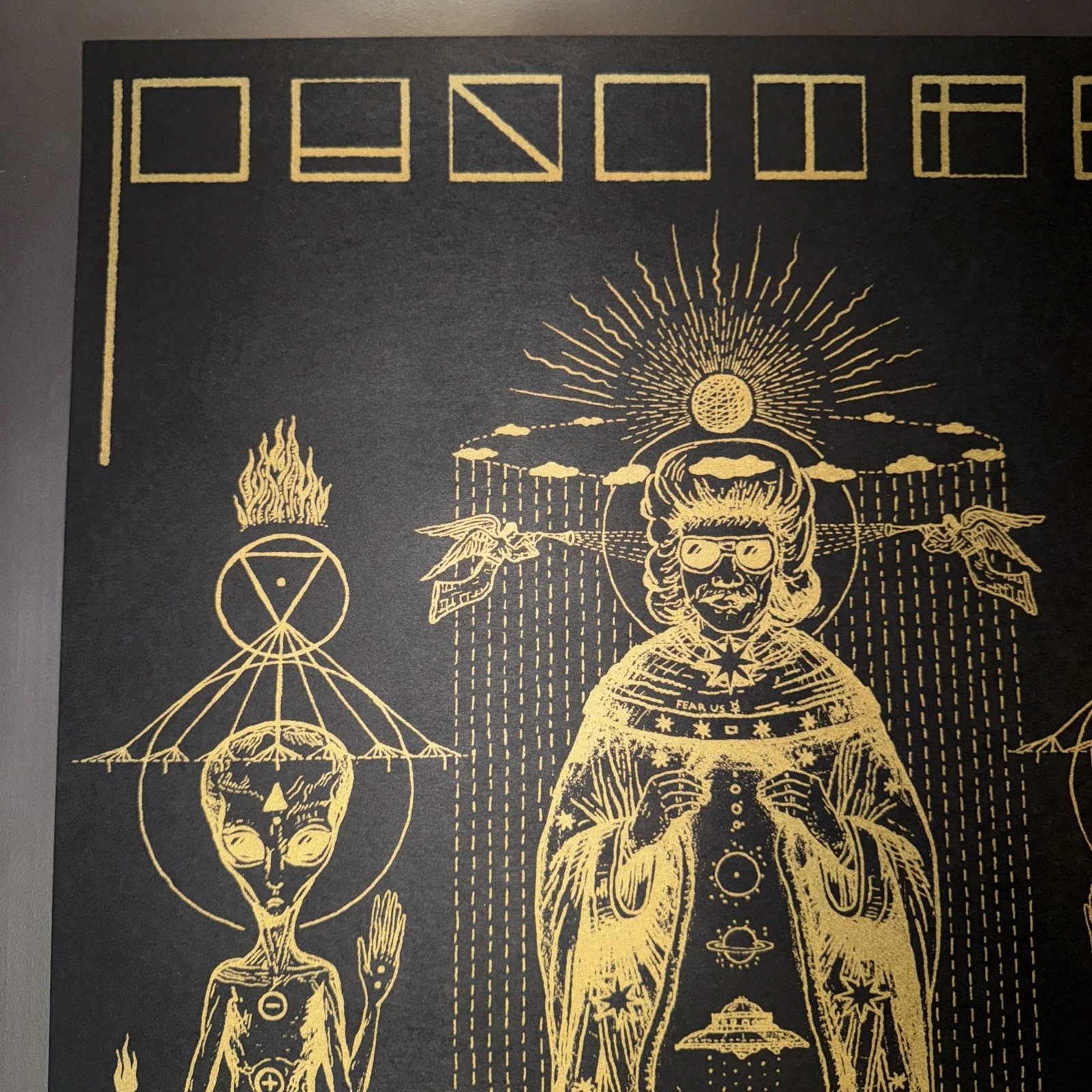 Puscifer Existential Reckoning Autographed Poster Le #150, image 2