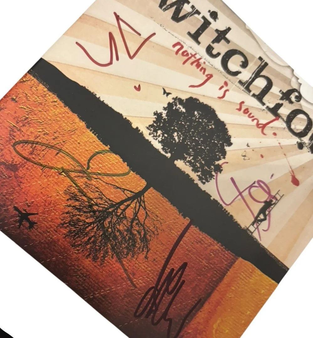 SWITCHFOOT SIGNED AUTOGRAPH x4 NOTHING IS SOUND FRAMED MATTED CD JON FOREMAN +3, image 4