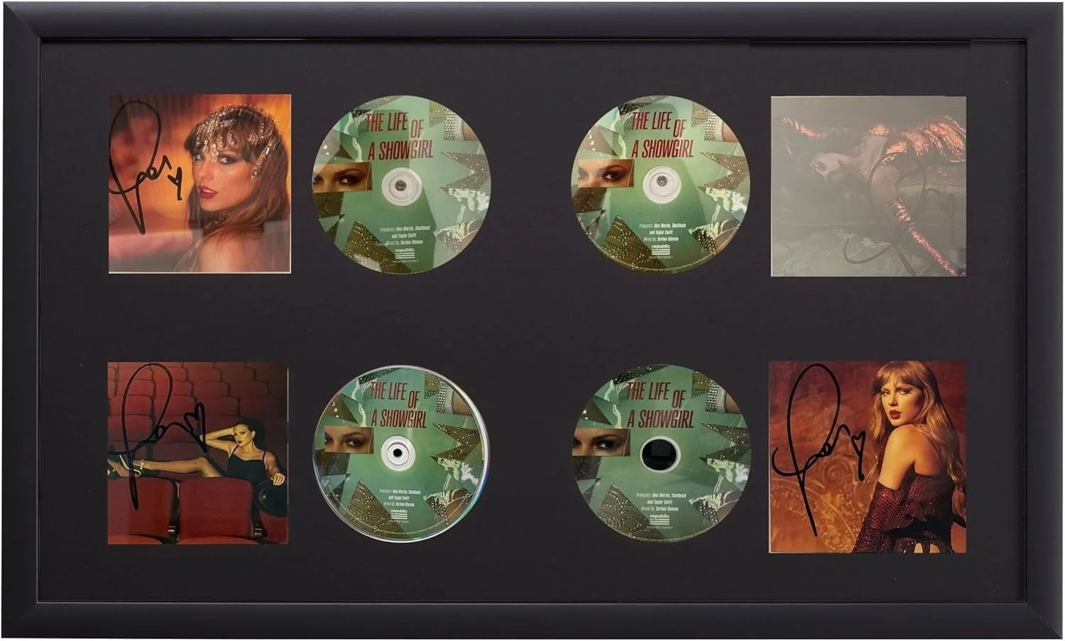 Bundle of Taylor Swift Life of a Showgirl Autograph Photos ,guitar & LP's !!!, изображение 3