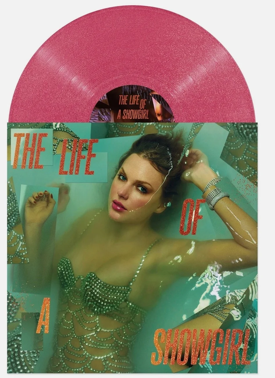 Bundle of Taylor Swift Life of a Showgirl Autograph Photos ,guitar & LP's !!!, изображение 4