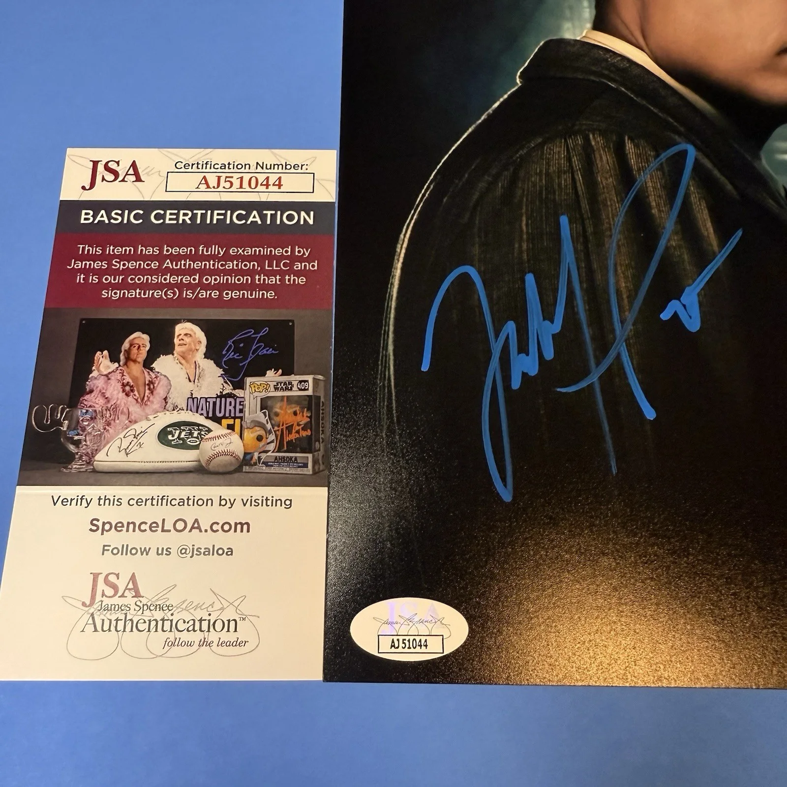 Michael Pena — Michael Pena Signed 8x10 Autographed Gangster Squad Photo JSA COA, изображение 2