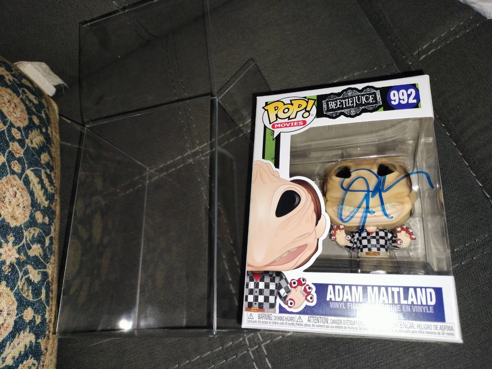 Alec Baldwin — Alec Baldwin Signed Funko Pop #992 "Adam Maitland" (Beetlejuice) - READ