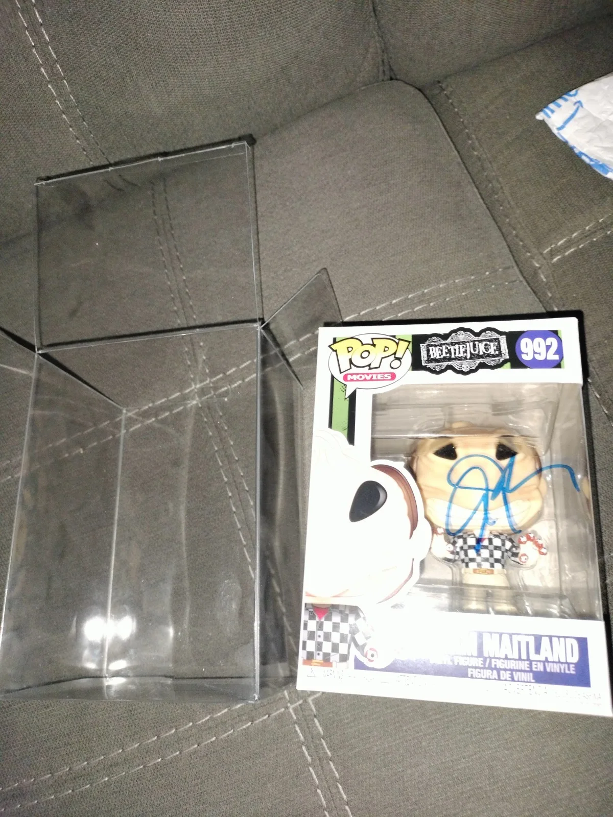 Alec Baldwin — Alec Baldwin Signed Funko Pop #992 "Adam Maitland" (Beetlejuice) - READ, изображение 2