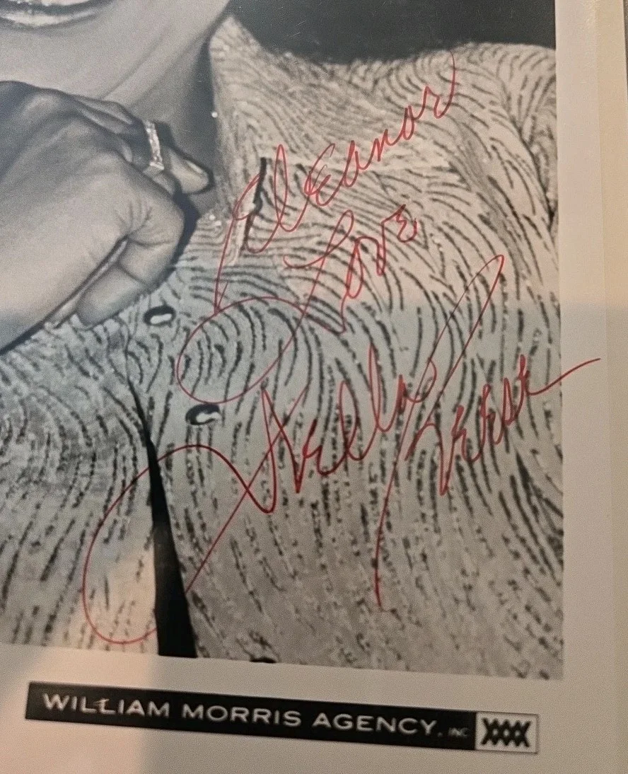 Della Reese Hand Signed 8X10 Color Photo COA "Eleanor Love Della Reese" Red Ink, изображение 3