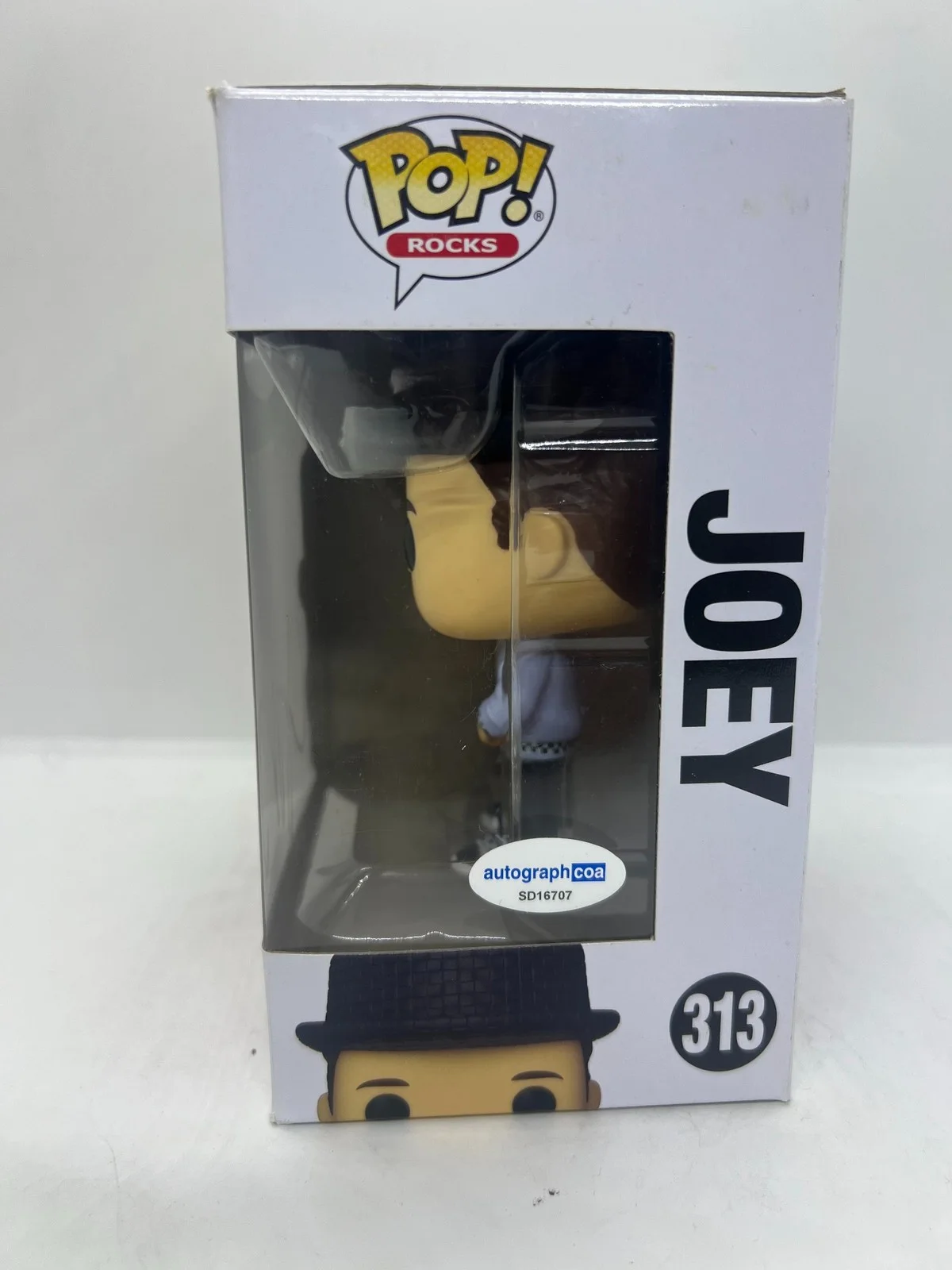 Joey McIntyre Signed Funko Pop Rapper New Kids On the Block #313 ACOA #2, изображение 2