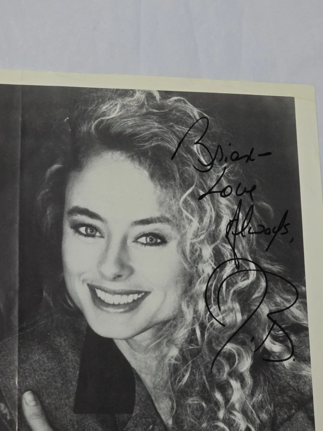 Teresa Blake — Teresa Blake Signed Autographed All My Children Sears Vintage Gloria Chandler, image 2