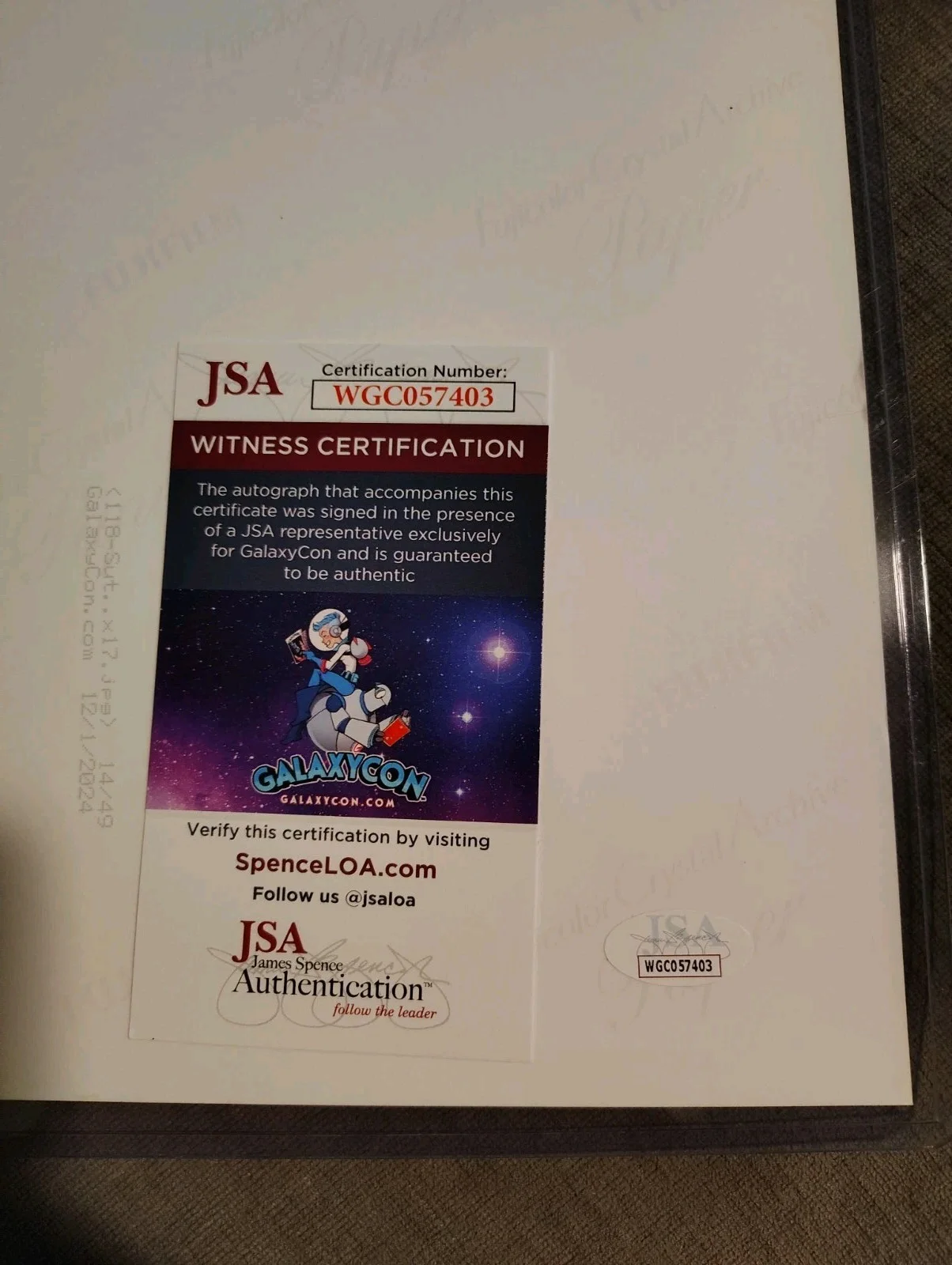 Kiefer Sutherland — KIEFER SUTHERLAND SIGNED FLATLINERS 11x17 MOVIE POSTER JSA COA Horror, image 2