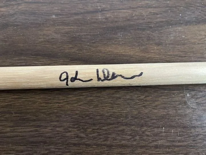 John Densmore Drummer for The Doors Signed Drumstick PROOF, image 3