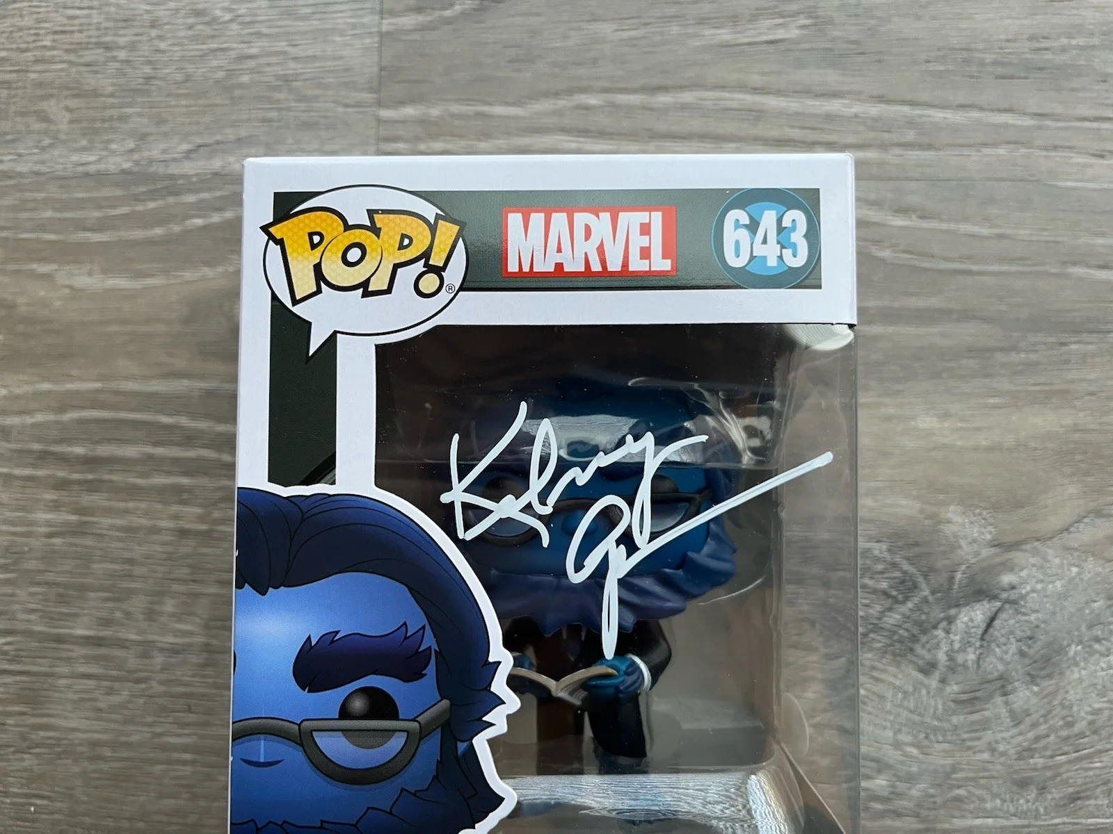 Kelsey Grammer — Kelsey Grammer Signed Beast Funko Pop JSA COA #643 X-Men Marvel, image 3