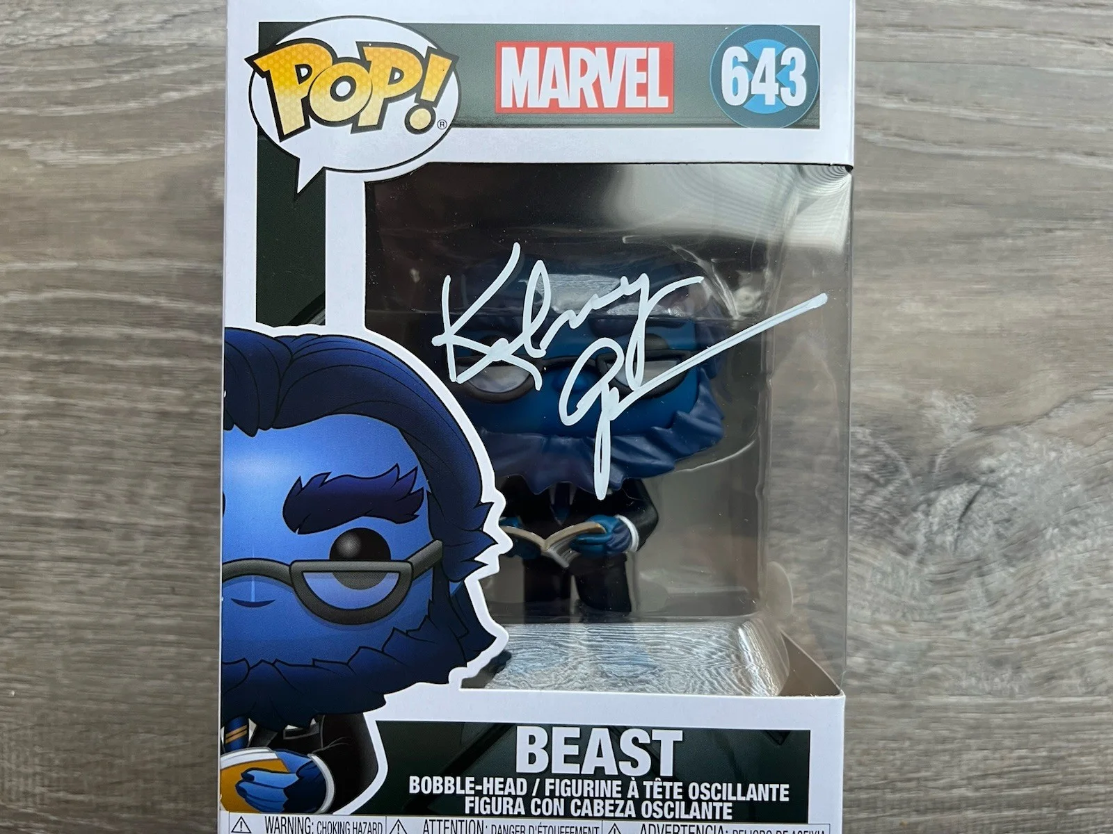 Kelsey Grammer — Kelsey Grammer Signed Beast Funko Pop JSA COA #643 X-Men Marvel, image 4