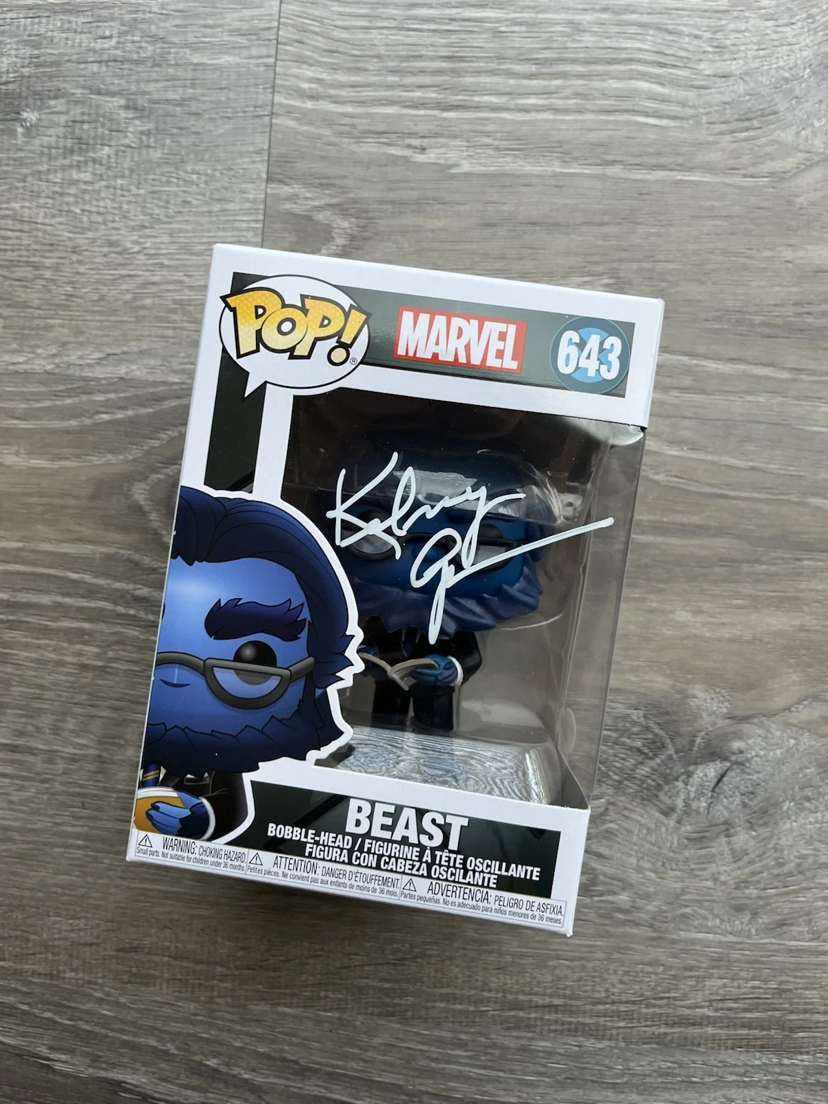 Kelsey Grammer — Kelsey Grammer Signed Beast Funko Pop JSA COA #643 X-Men Marvel, image 5