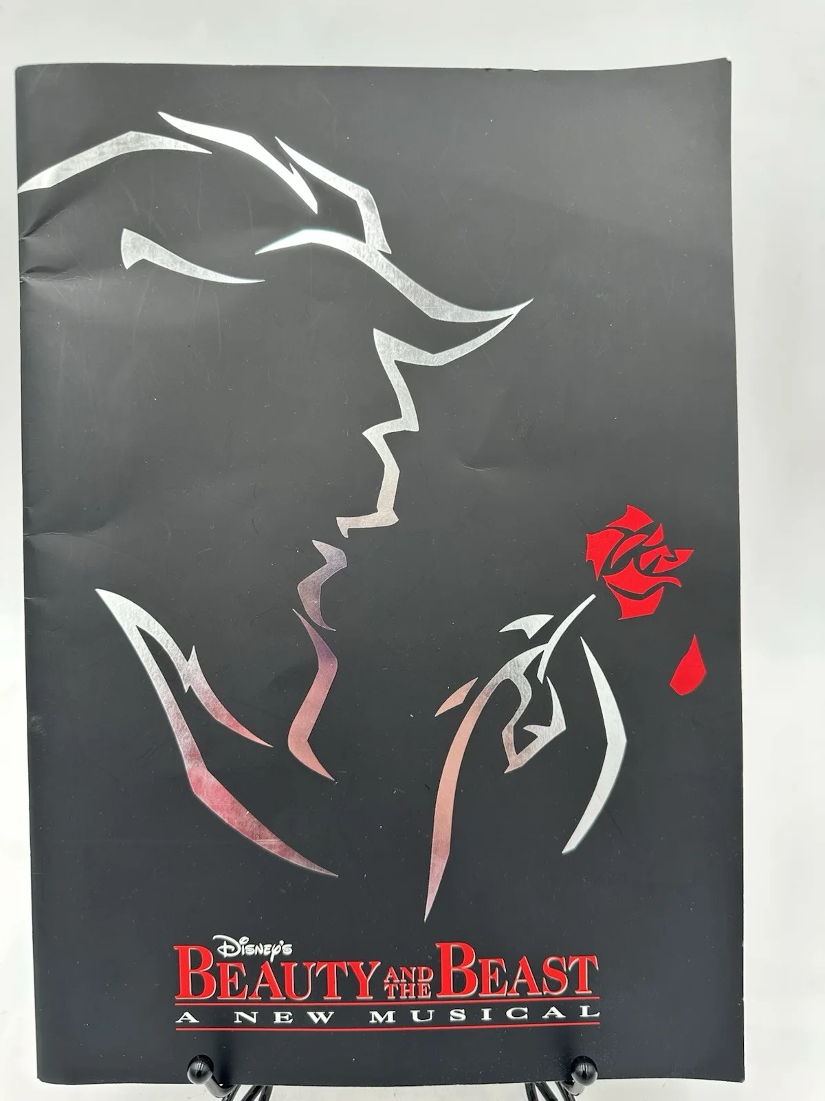 BEAUTY AND THE BEAST LARGE SOUVENIR THEATRE PROGRAM 1998 London England Souvenir, изображение 2