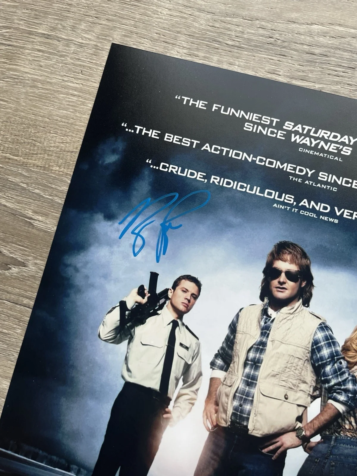 Ryan Phillippe Signed MacGruber 11x17 Photo Beckett COA SNL, изображение 4