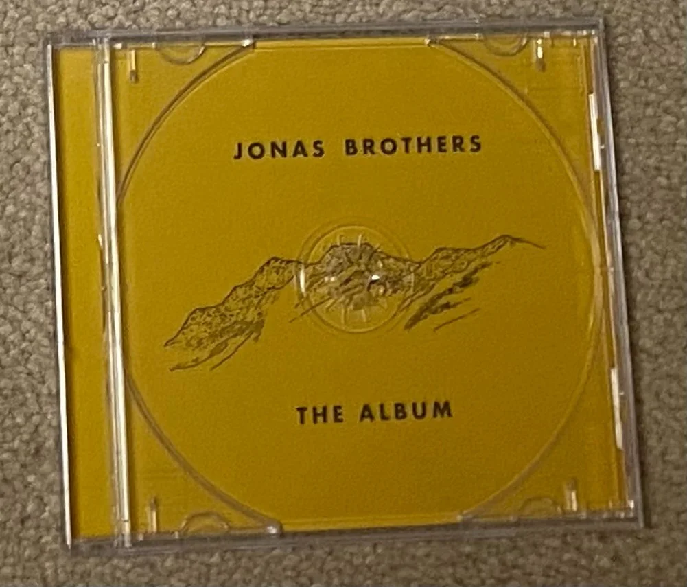 THE JONAS BROTHERS The Album Signed AUTO CD Full Band Beckett Letter LOA FRAMED, изображение 2