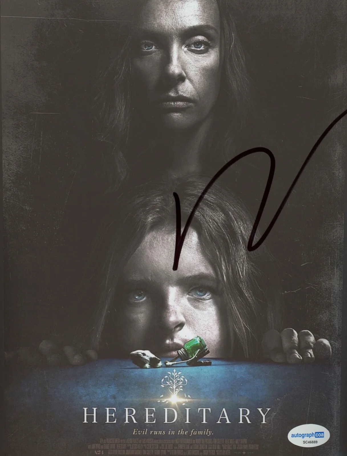 ARI ASTER — Ari Aster signed "HEREDITARY" 8x10 Photo AUTOGRAPH d MIDSOMMAR Director ACOA COA, изображение 3