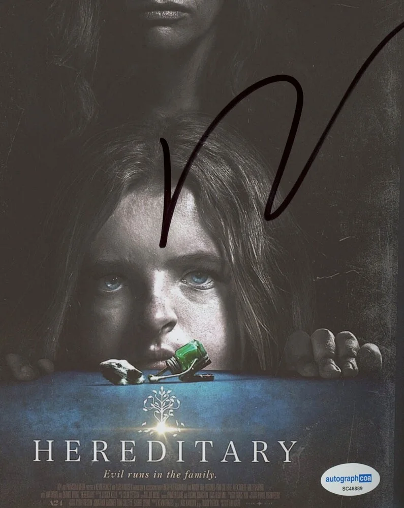 ARI ASTER — Ari Aster signed "HEREDITARY" 8x10 Photo AUTOGRAPH d MIDSOMMAR Director ACOA COA, изображение 4