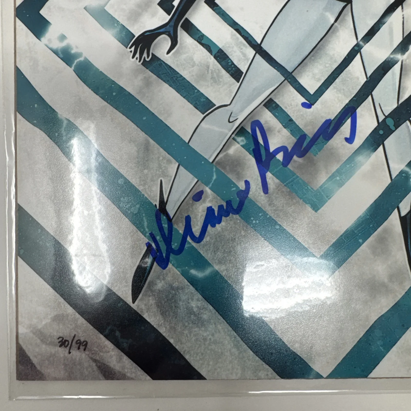 Diane Pershing — Diane Pershing Poison Ivy Autograph w/COA Bam Box Limited 30 /99, изображение 3