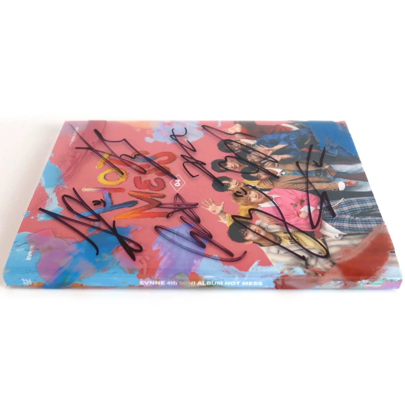 Evnne - Hot Mess 4th Mini Album Signed Autographed CD Promo 2025, изображение 4