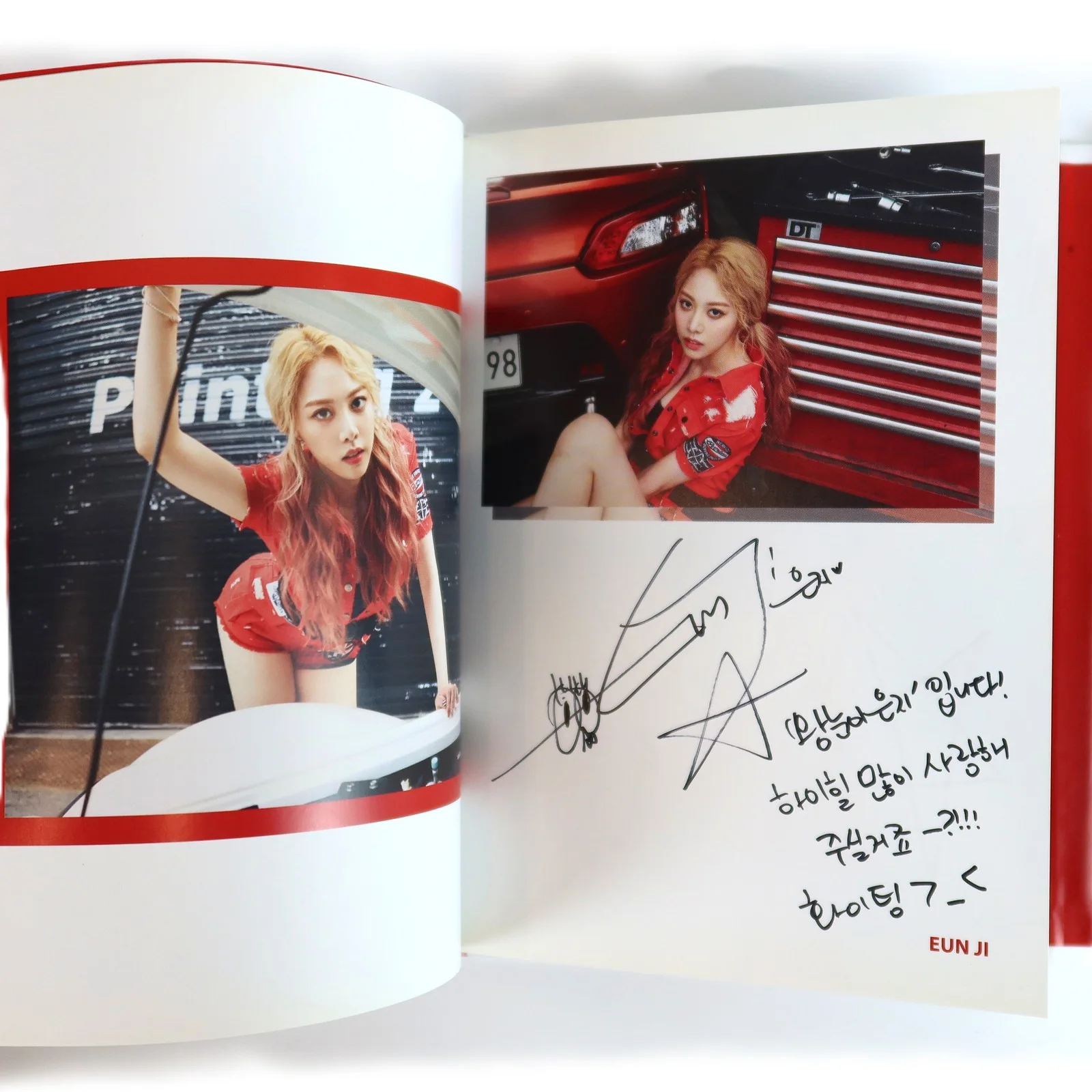 Brave Girls - High Heels 3rd Mini Album Pages Signed + Messages Promo CD 2016, изображение 4