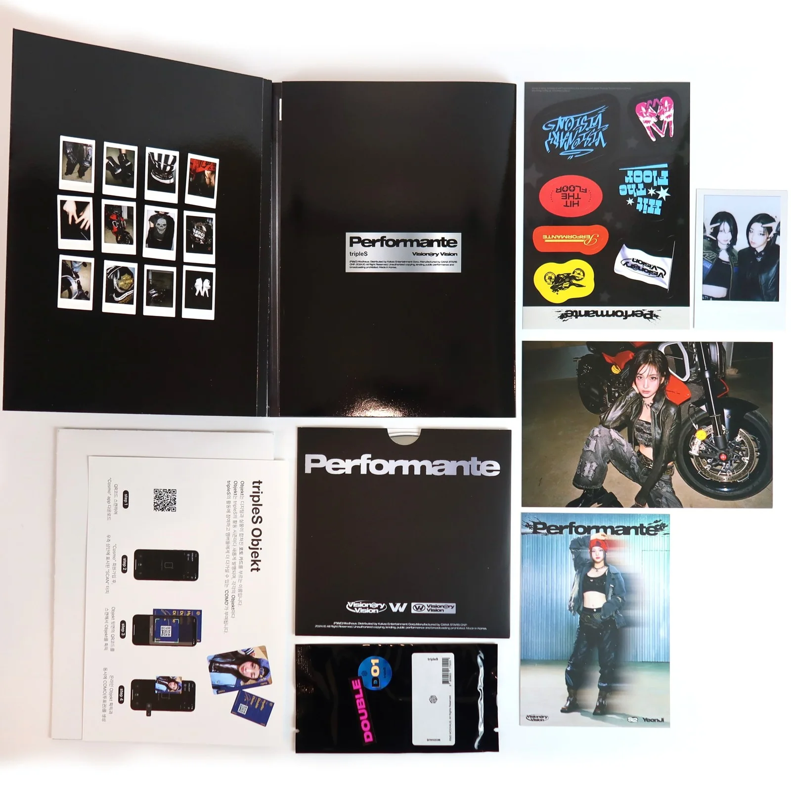 TripleS Visionary Vision - Performante [Ver. B] Signed CD Promo Album 2024, image 2