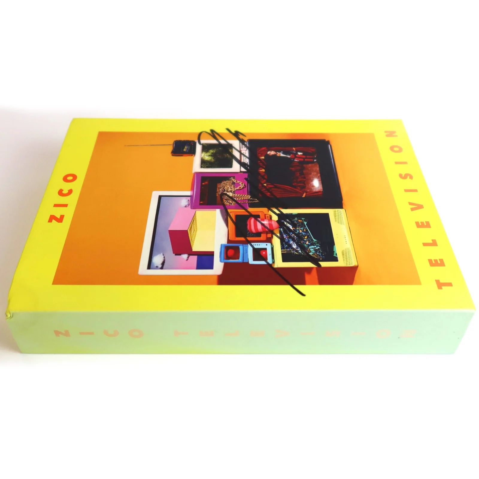 Zico - Television 2nd Mini Album Signed CD Promo 2017 Block B [damage, read], изображение 4
