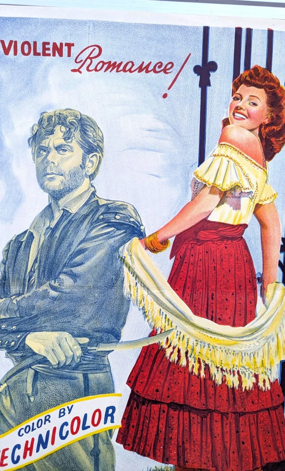 THE LOVES OF CARMEN (1948 )- RITA HAYWORTH /FORD - AUST DAYBILL-NEAR MINT/UNUSED, изображение 2