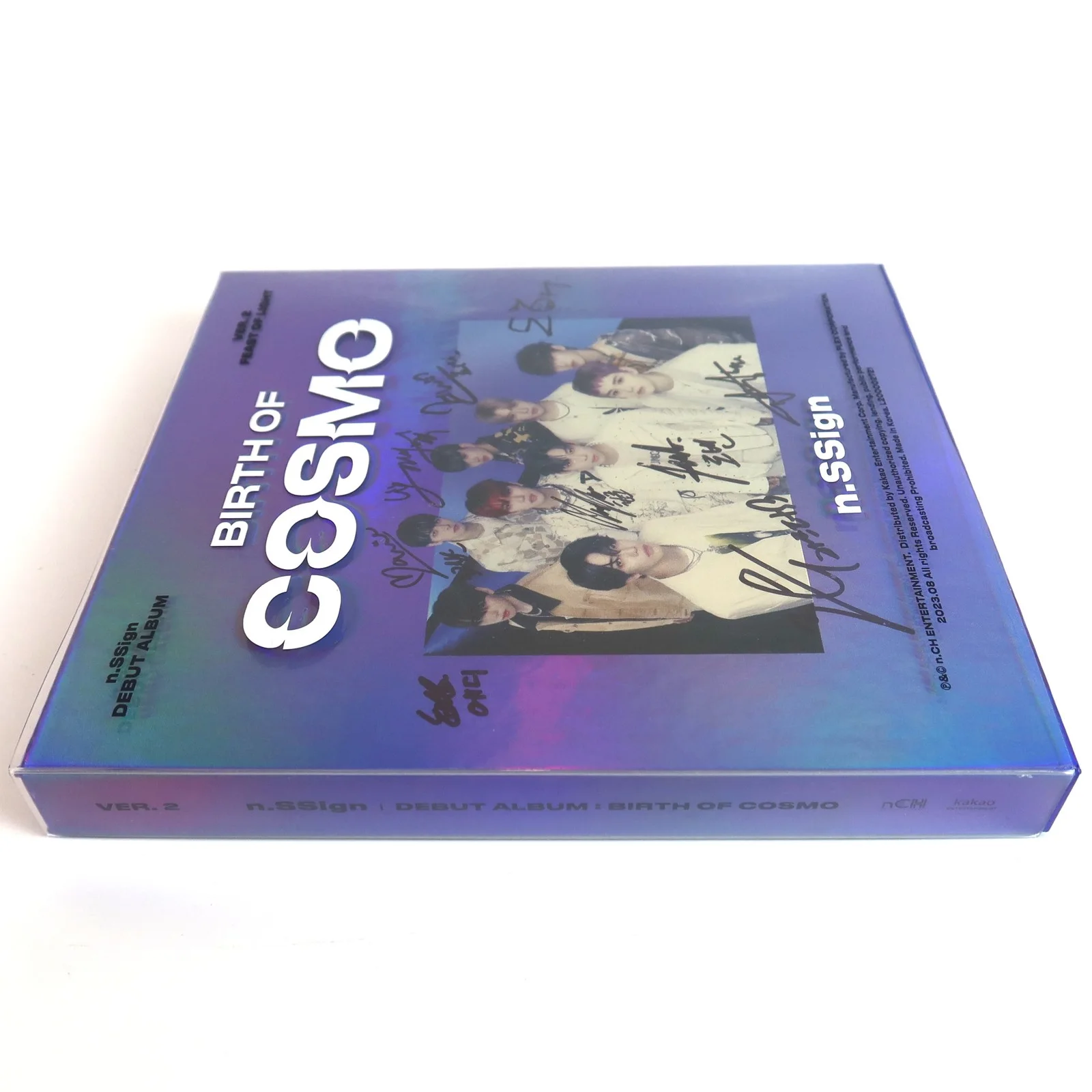 n.SSign - Birth Of Cosmo [Feast Of Light Ver.] Signed Debut Album Promo 2023, изображение 3