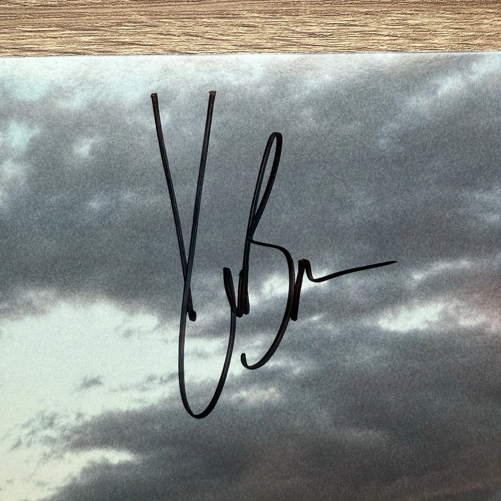 Kane Brown Autographed The High Road Fog Variant Record 2LP Vinyl Signed JSA, изображение 3