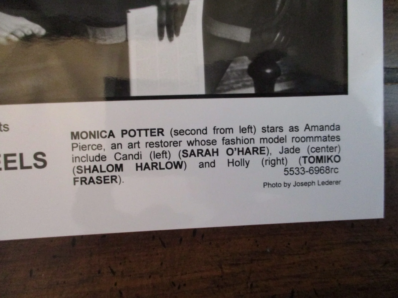 Shalom Harlow/Monica Potter/Tomiko Frase/rSarah O'Hare(HEAD OVER HEELS)2001 Phot, изображение 3