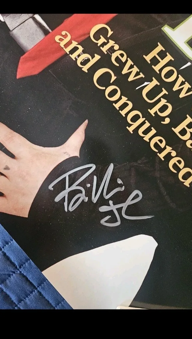 Green Day Autographed Poster Full Band! Billie Joe, Mike Dirnt, And Tre' Cool!, изображение 3