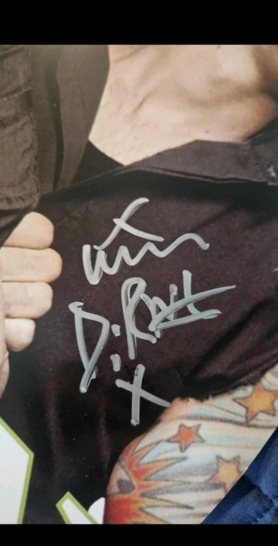 Green Day Autographed Poster Full Band! Billie Joe, Mike Dirnt, And Tre' Cool!, изображение 4