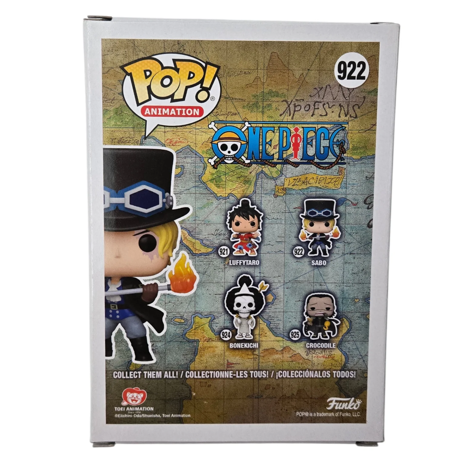 Johnny Yong Bosch — Sabo Signed Funko Pop One Piece Johnny Yong Bosch Autograph JSA COA, image 3
