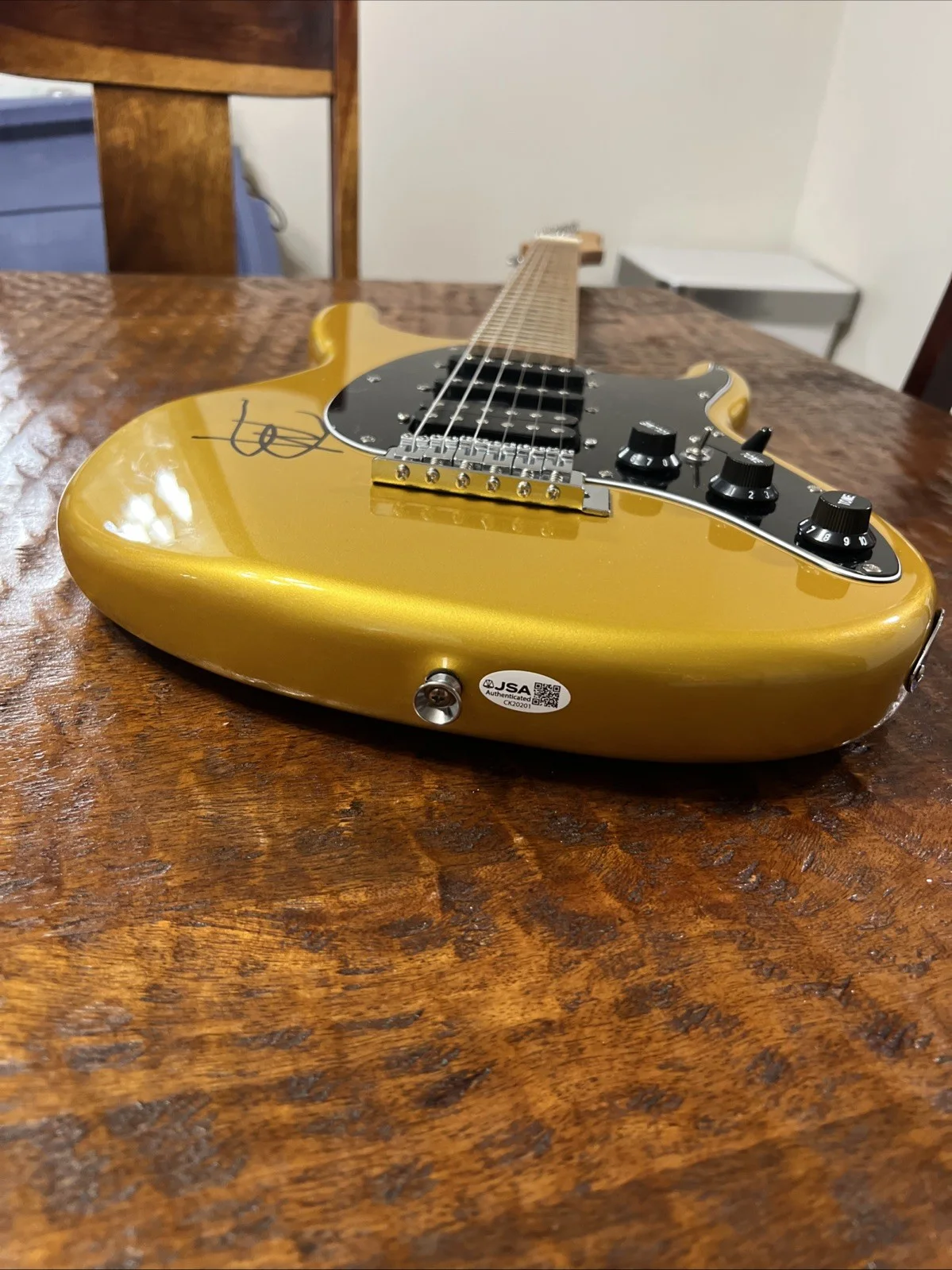 Eric Wilson Signed Electric Guitar JSA Coa Autographed Sublime, image 5
